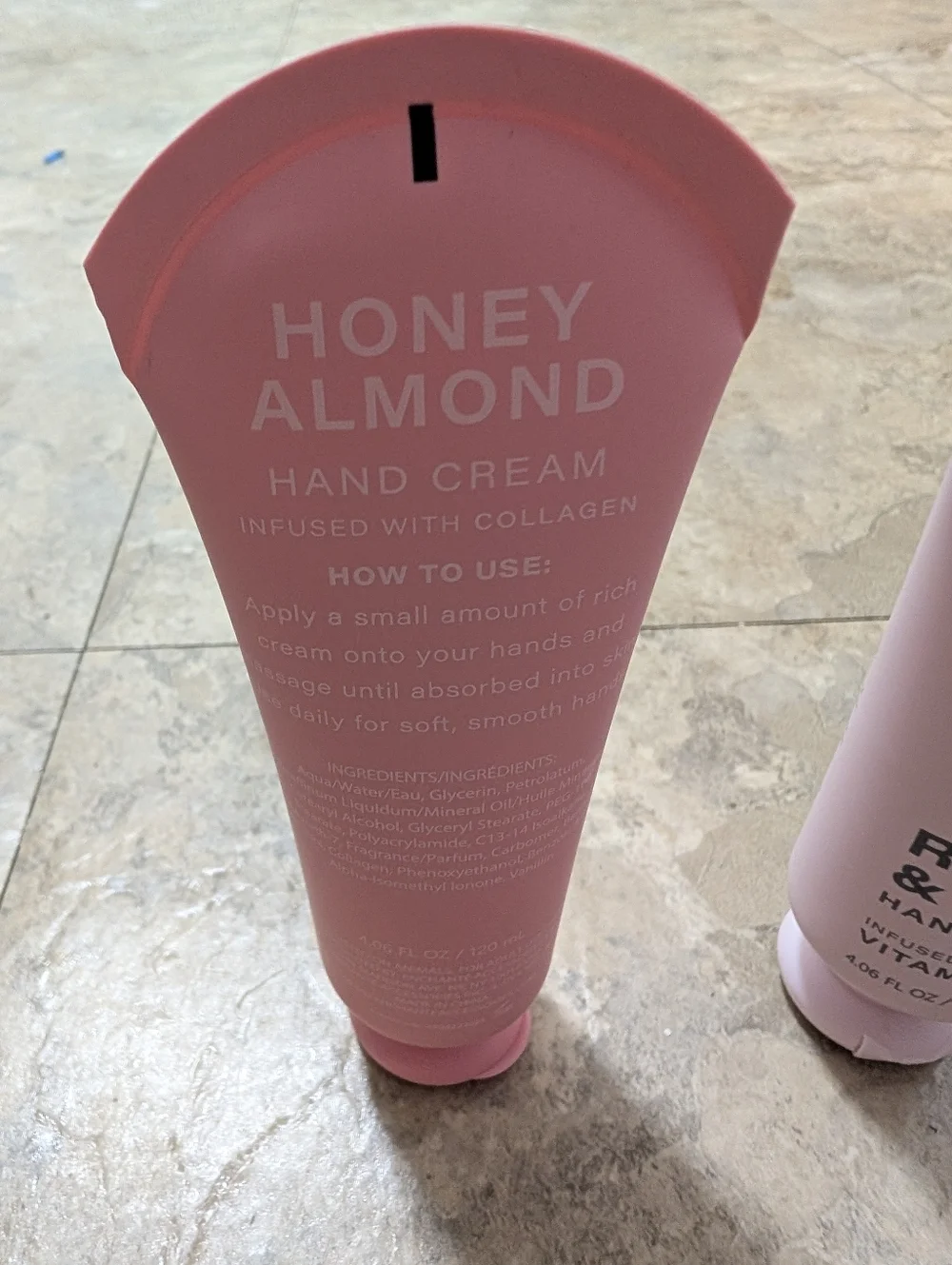 Rose & Aloe Hand Cream - Pink Tube